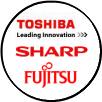 TOSHIBA/SHARP/FUJITSU